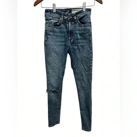 Rag & Bone Nina High Rise Ankle Skinny Size 24 EUC - Picture 1 of 5